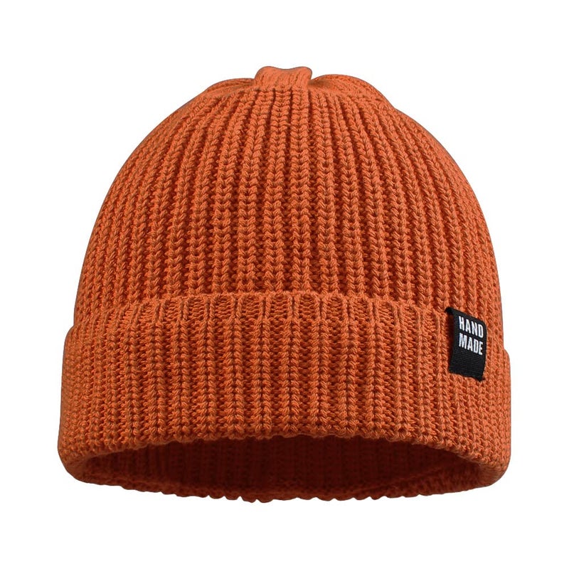 JANGANNSA Simple Knitted Baby Beanie Hip-Hop Boys Winter Hat Toddler Kids Bonnet for Girl 0-5Y (Black+Beige+LightGray+Caramel, L) - Image 2